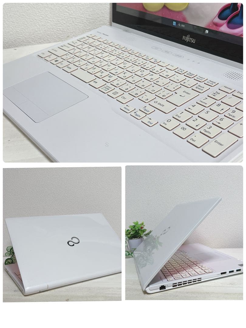 綺麗、高速SSD、i7、イラレ&オフィス2021、メモリ8G