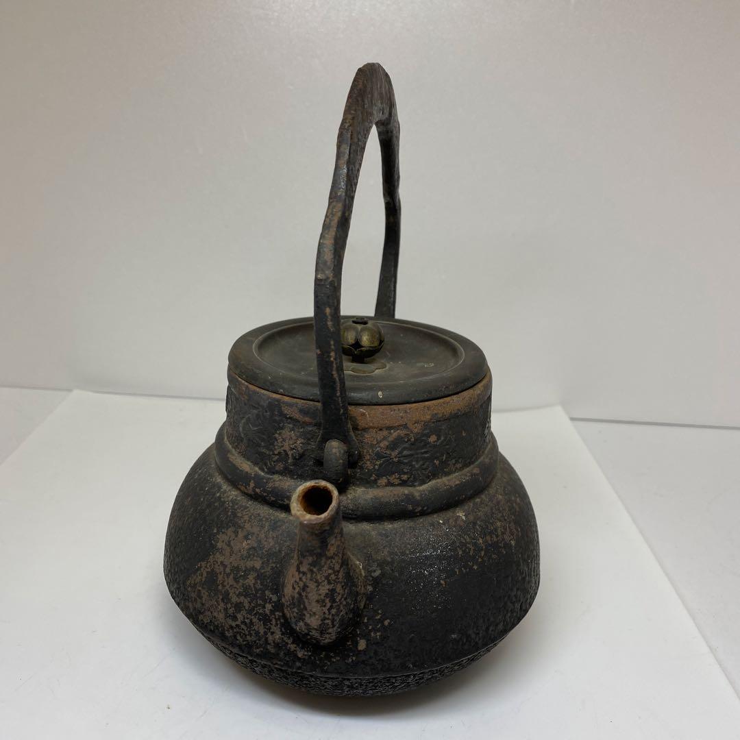 龍文堂　鉄瓶　1592g 東さ8-0107☆2F トヒオオ