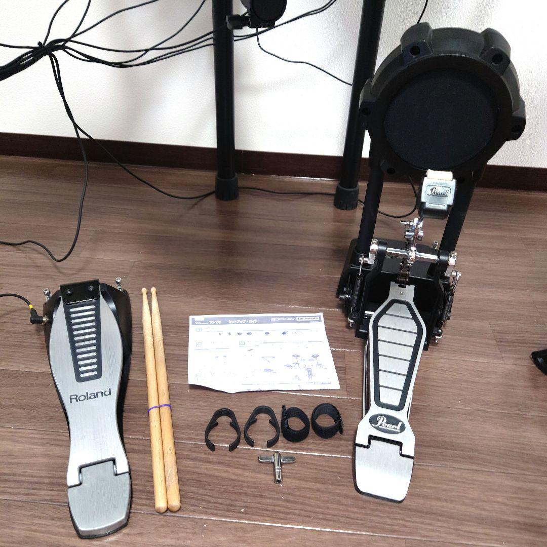 【美品】 Roland TD-17 V-Drums 3シンバル Custom .