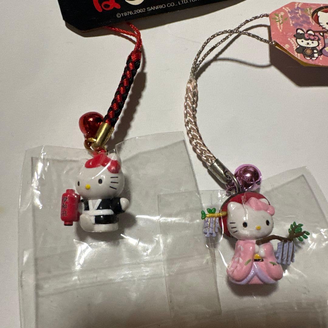 【新品未開封】ハローキティご当地根付けストラップ9個セット
