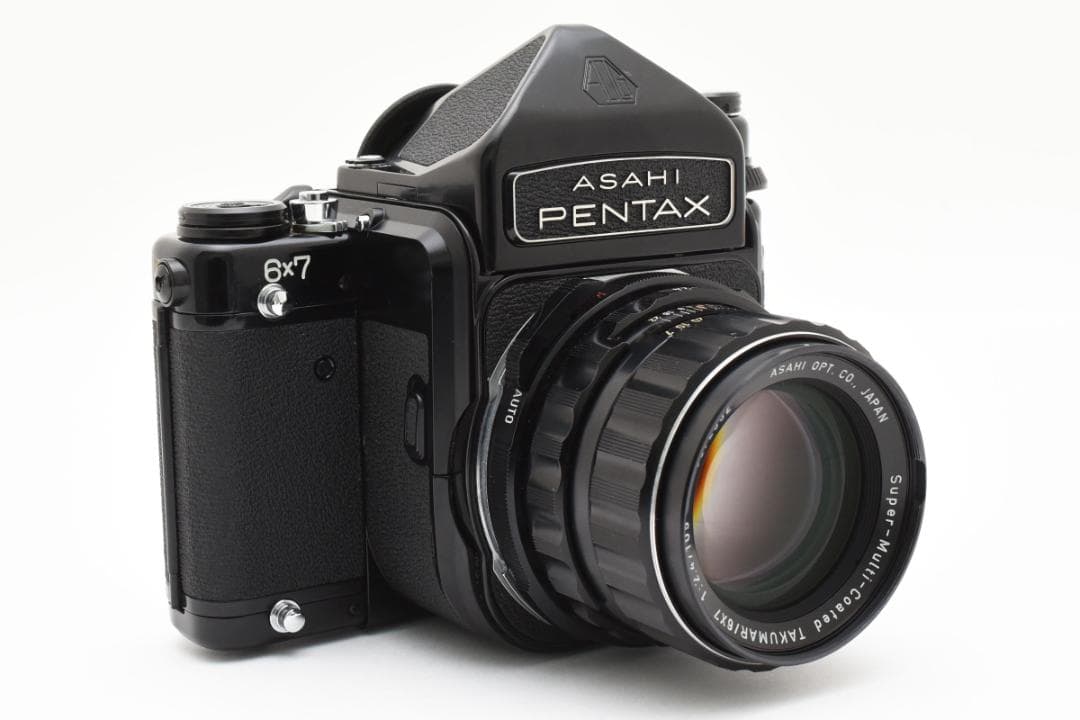 極上品 ペンタックス 6×7 105mm F2.4 アトムレンズ 付 中判カメラ