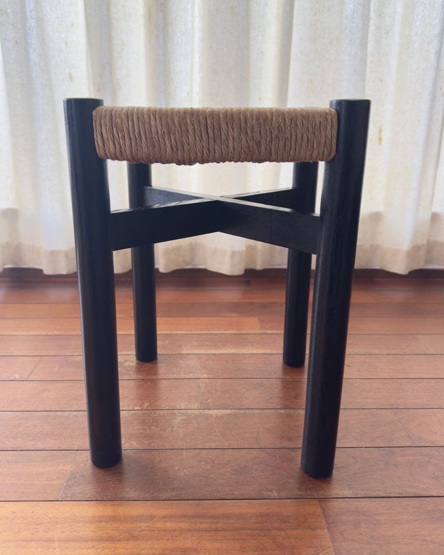 シャルロット ペリアン メリベル スツール 黒 ヴィンテージ