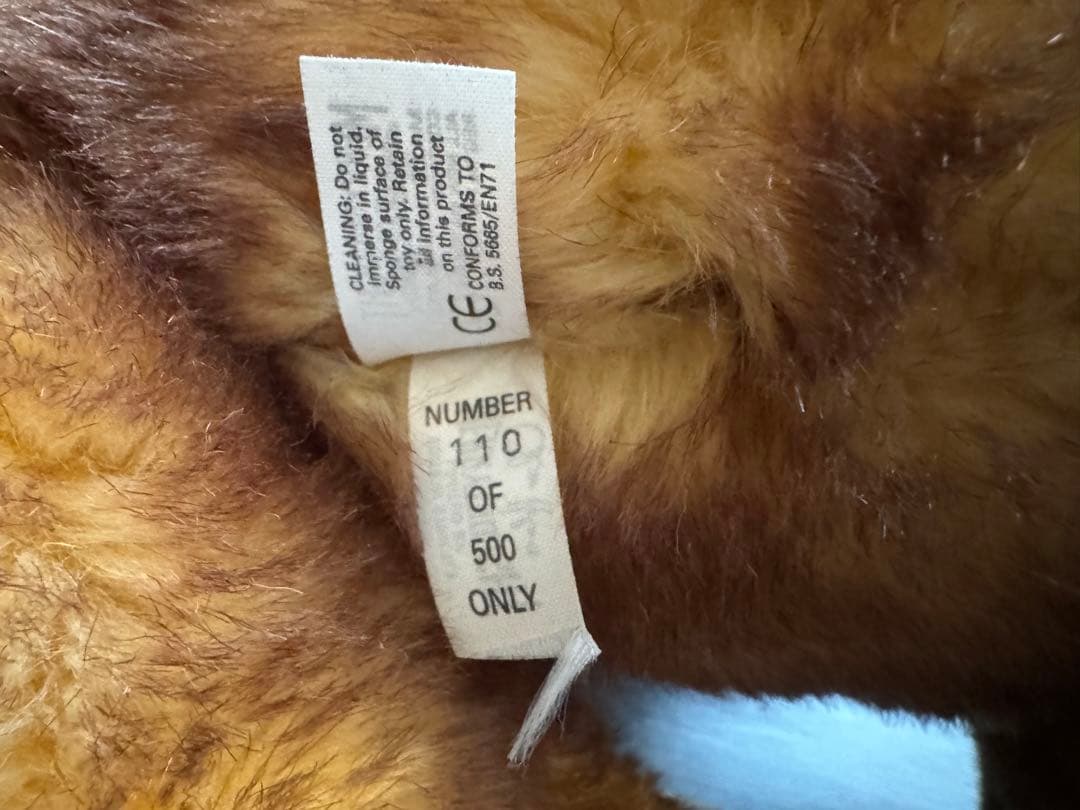 テディベア ビンテージ MERRYTHOUGHT 座高40c 110/500体