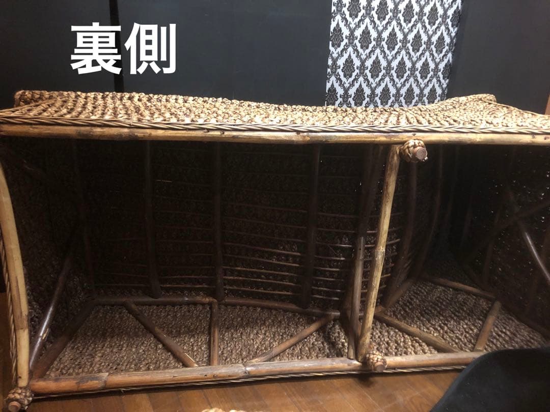 稀少♦️高級アジアンリゾート　ソファベット♦️ガーデン♦️シェーズロング 1脚♦️送料込