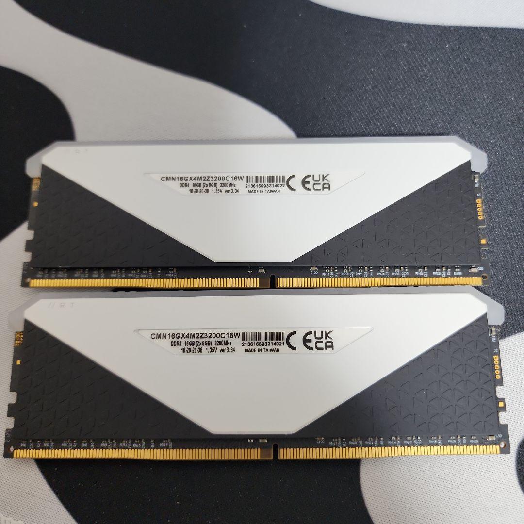 メモリー Vengeance CMN16GX4M2Z3200C16W 16GB