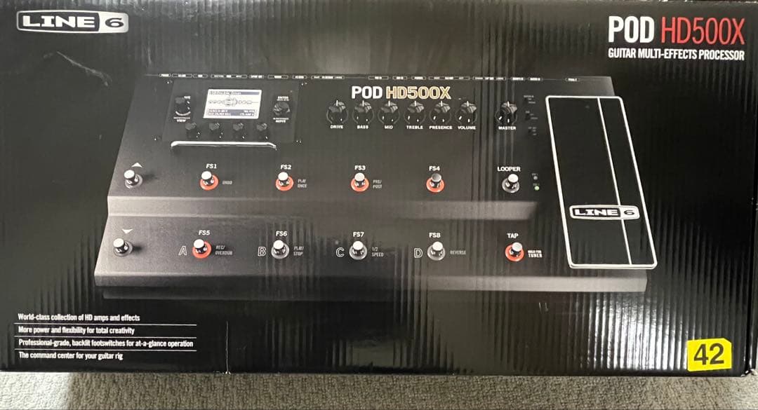 【訳あり】LINE 6 POD HD500X ギターエフェクター