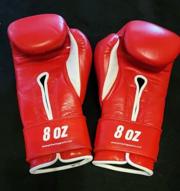 PRIZE RING ボクシンググローブ 8 oz レッド