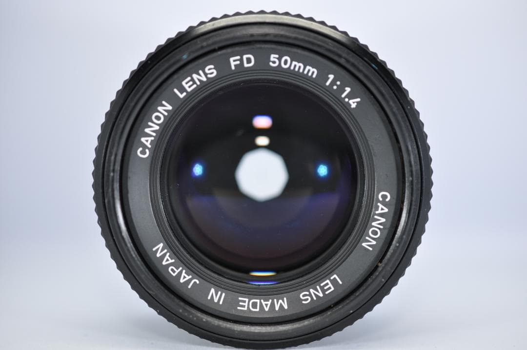【動作ＯＫ】Canon New FD 50mm F1.4 キャノン レンズ