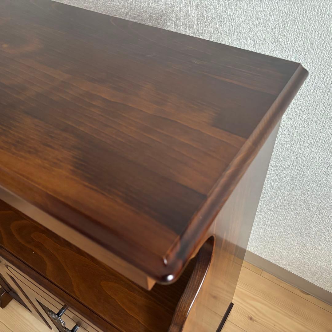 ✨️美品✨️ Karimoku カリモク コロニアル 電話台 サイドチェスト