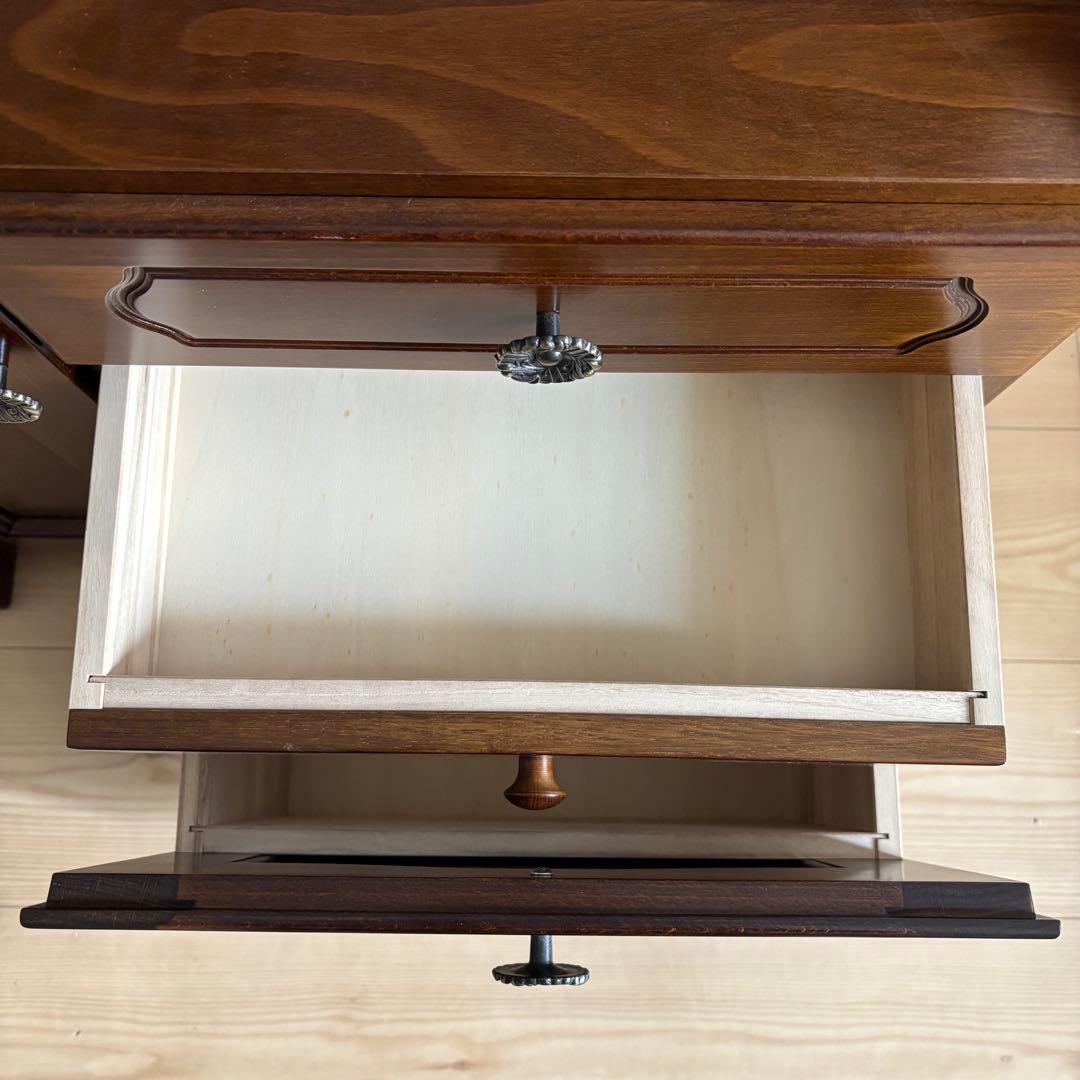 ✨️美品✨️ Karimoku カリモク コロニアル 電話台 サイドチェスト