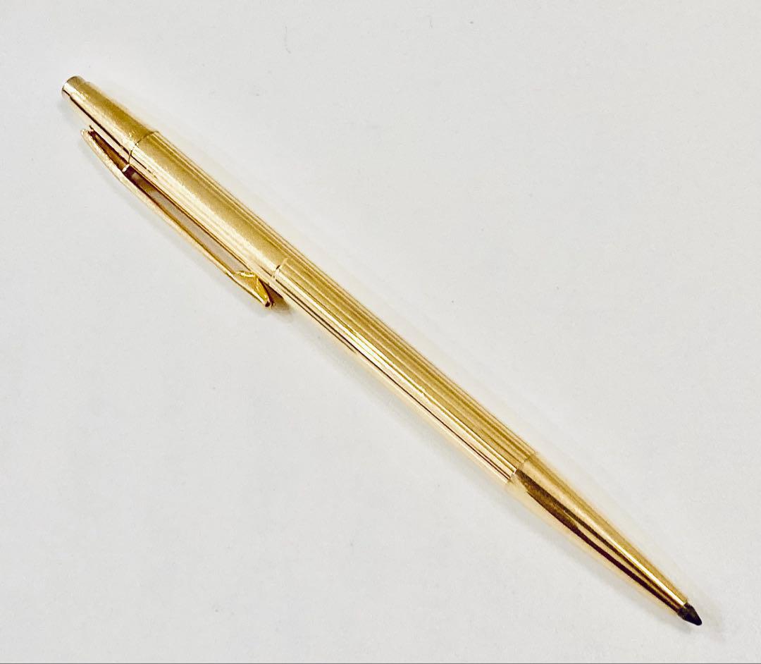 20金張り◆モンブラン高級ボールペン ゴールド MONTBLANC 1970s