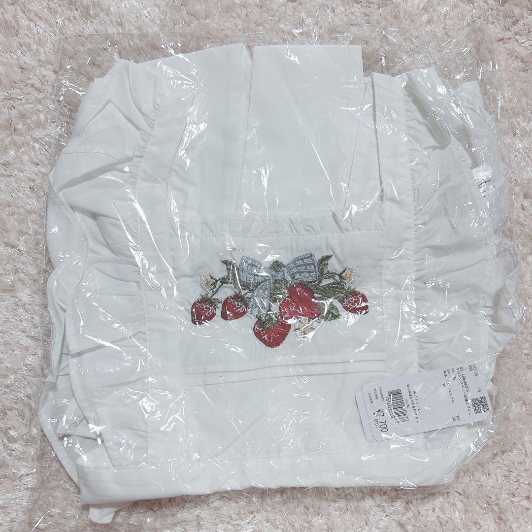 S*様 axes femme kawaiiクラシックベリー刺繍エプロン