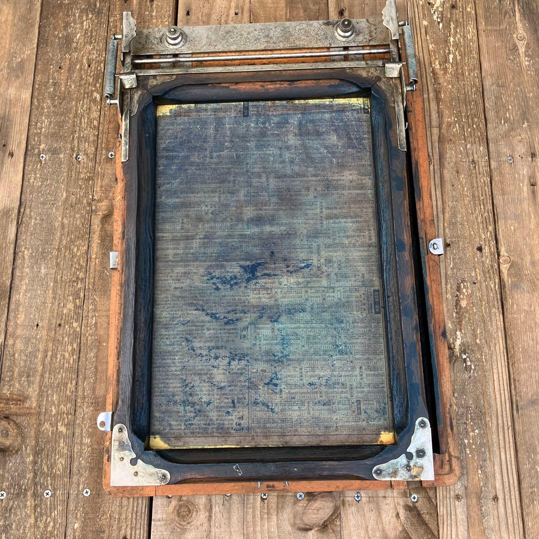 印刷機　レトロ　昭和　アンティーク　コレクション