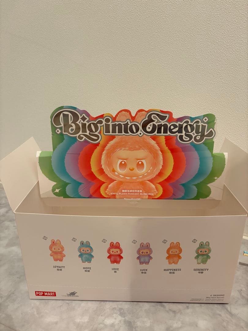 正規品THE MONSTERS Big into Energy ラブブ　エナジー