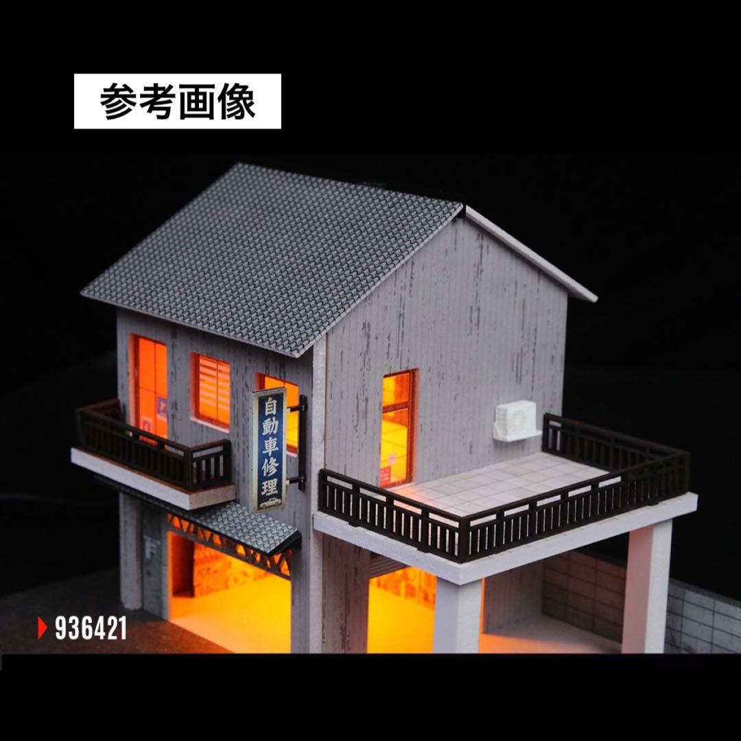 1/64 ガレージ　自動車修理　模型　moreart ホットウィール　115