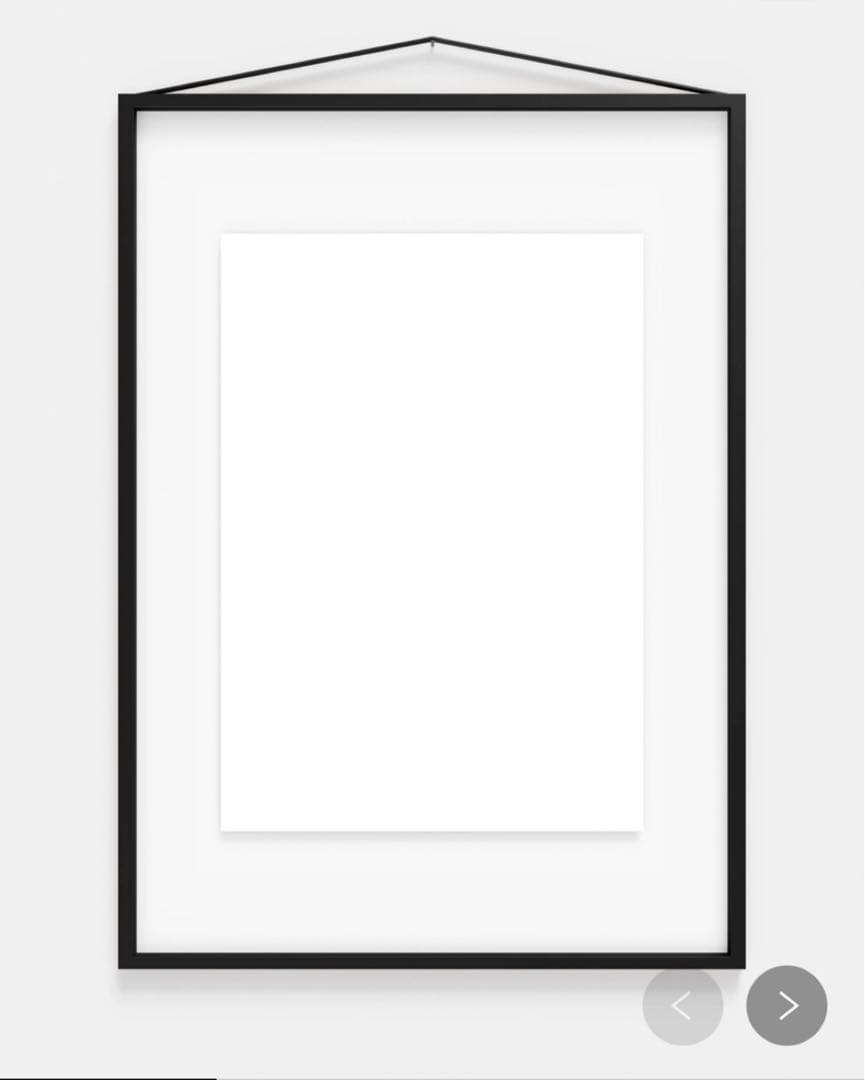 MOEBE A2サイズ フレーム　ブラック