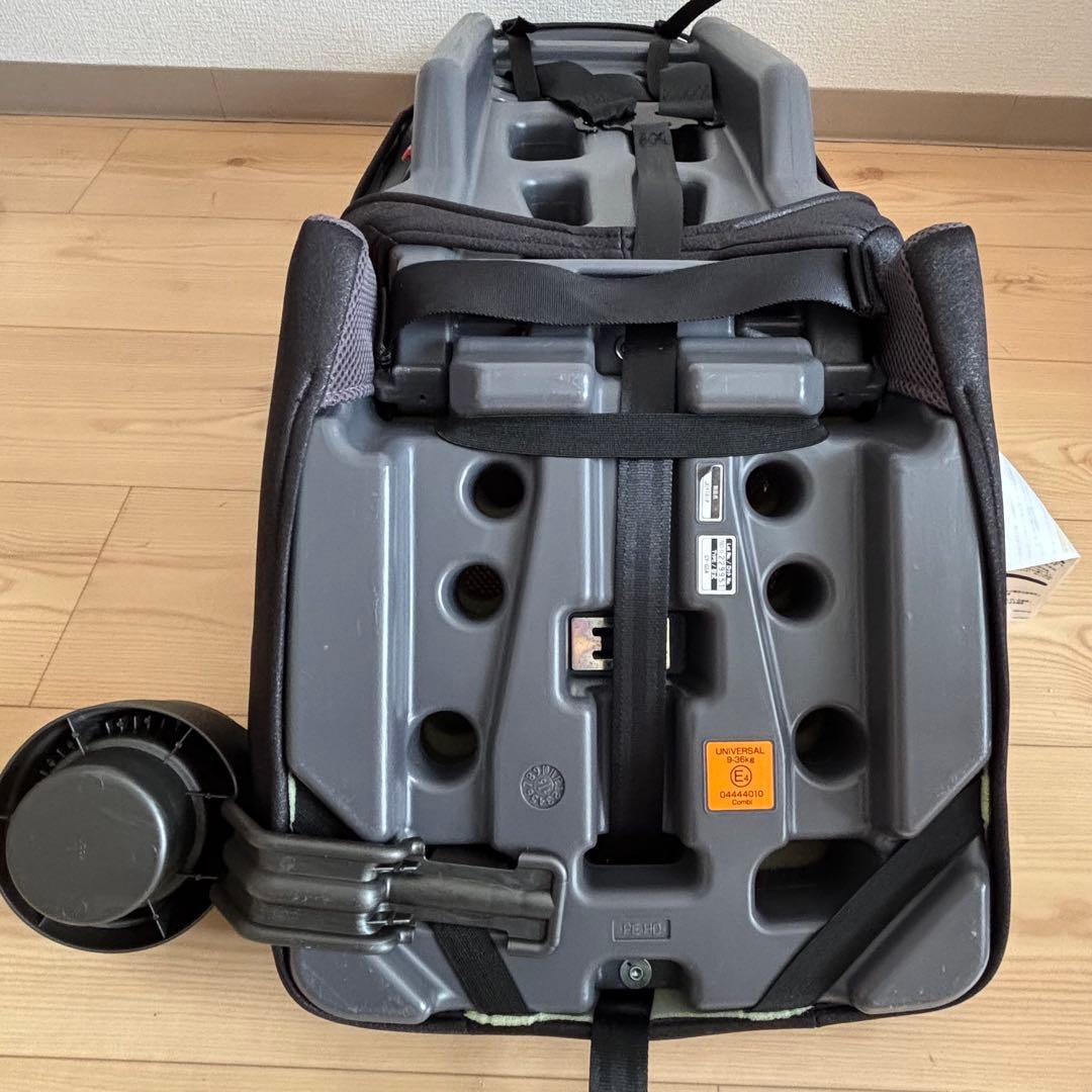 【超美品】コンビ ジョイトリップエアスルーエアー GCジュニアシート グレー