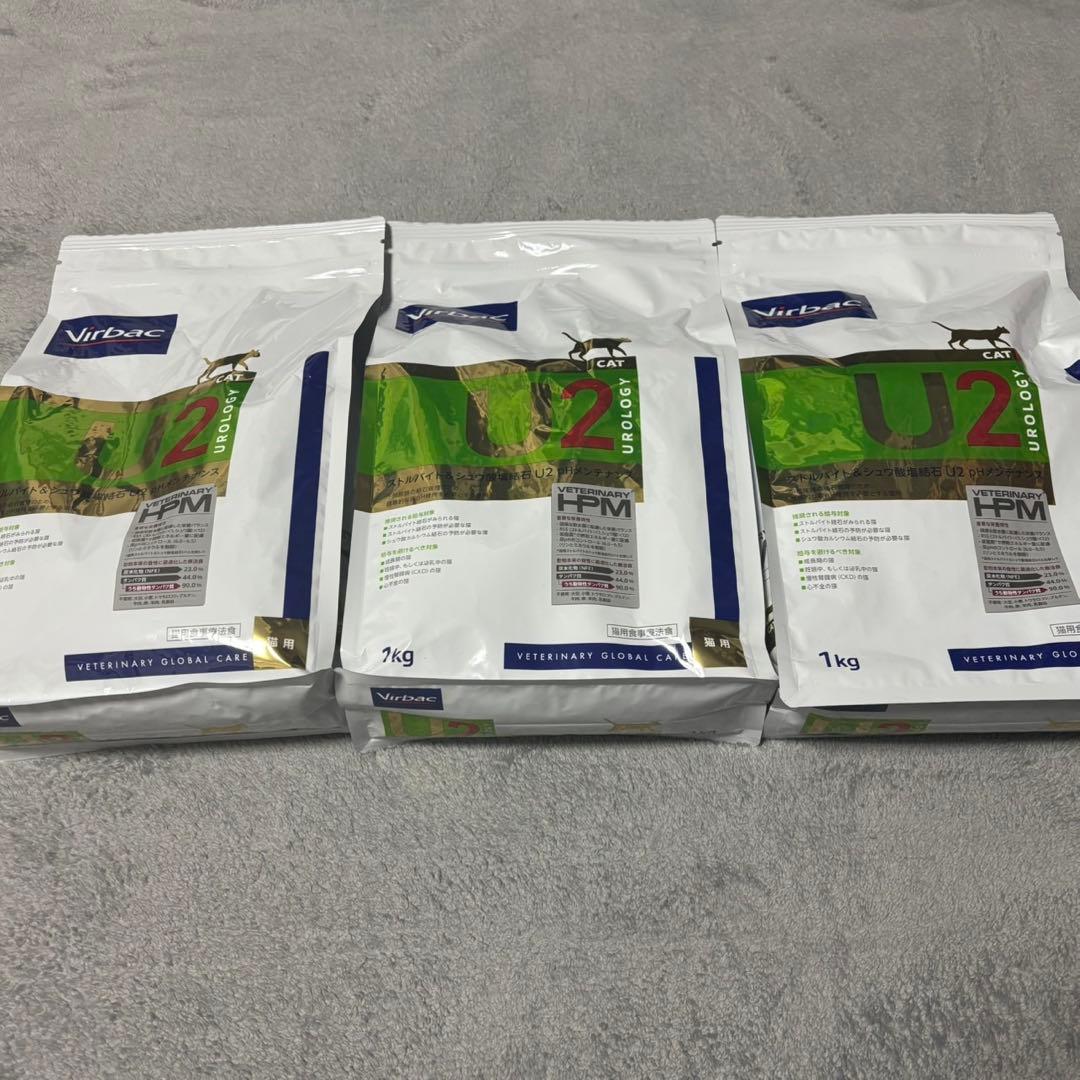 Virbac U2 UROLOGY 療法食 1kg×3袋