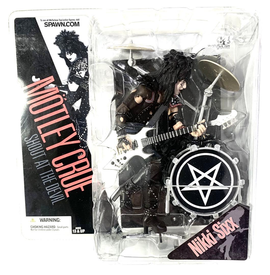【全員揃い】【未使用】Motley Crue フィギュア　モトリークルー