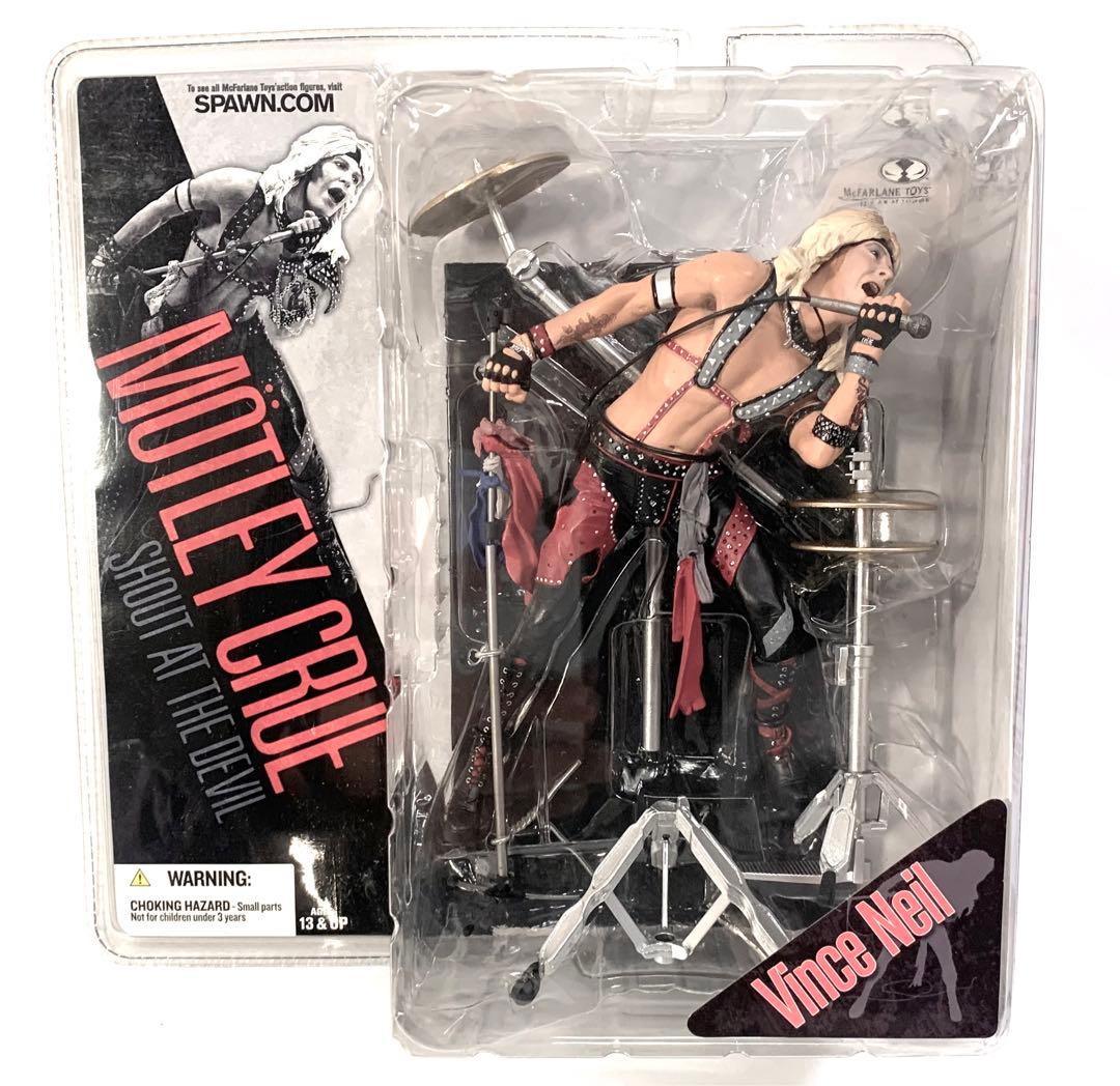 【全員揃い】【未使用】Motley Crue フィギュア　モトリークルー