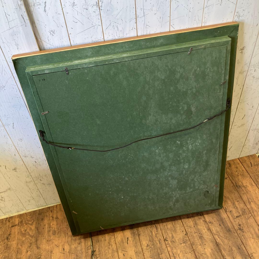 R.FRUKAWA 油彩画 油絵 家 街並み 建造物 絵画 アート 芸術