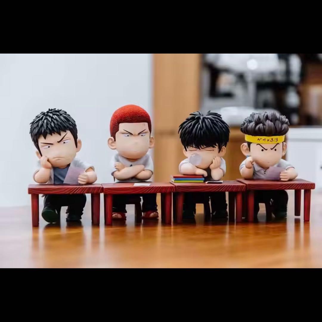 スラムダンク　勉強会　五体　フィギュア