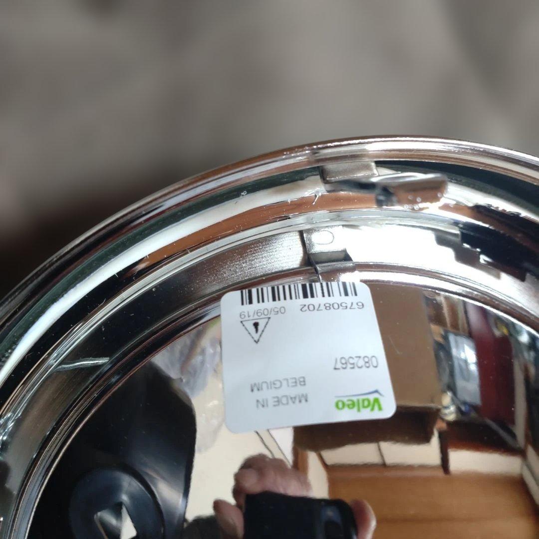 。*。様 CIBIEモト180バイクヘッドライト 円形 プラスチック 金属製