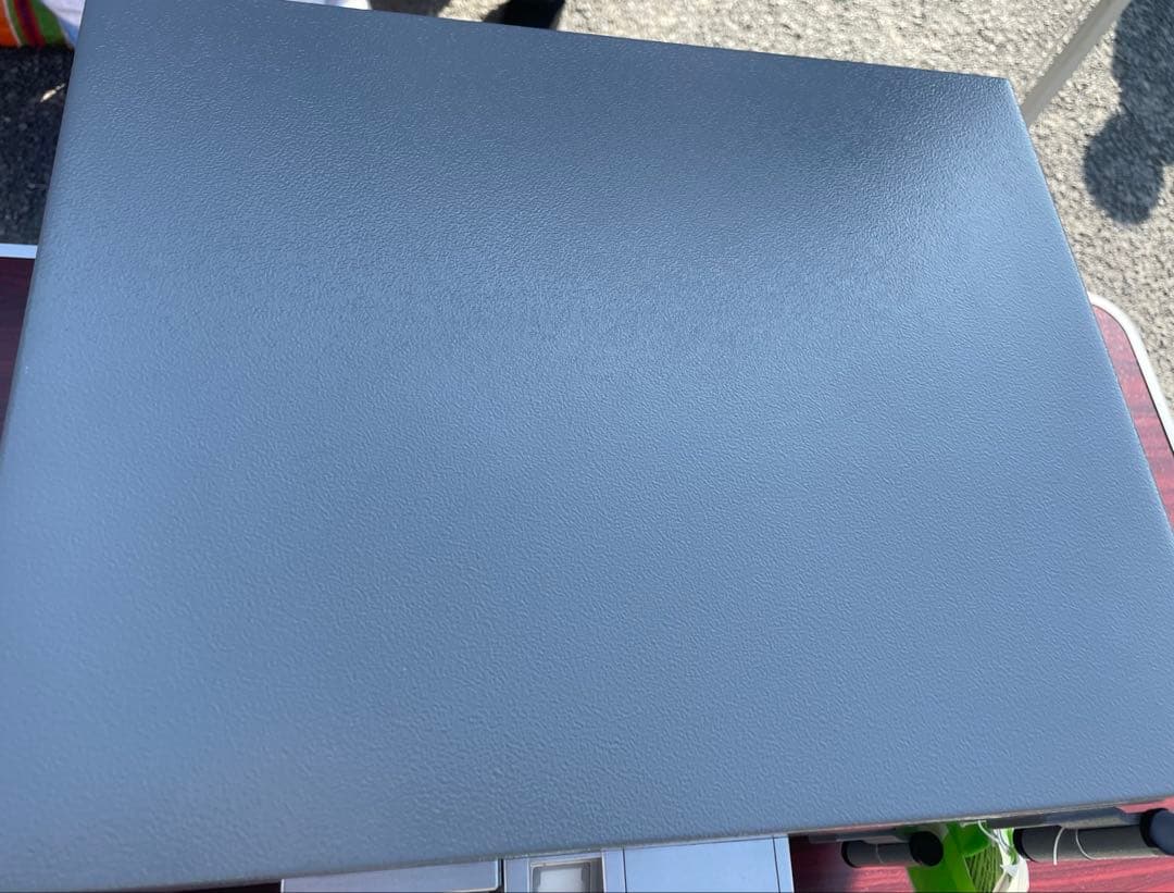 EIKOエーコー耐火金庫21.6Lシリンダー錠 指紋認証ダブルロックES-9FN