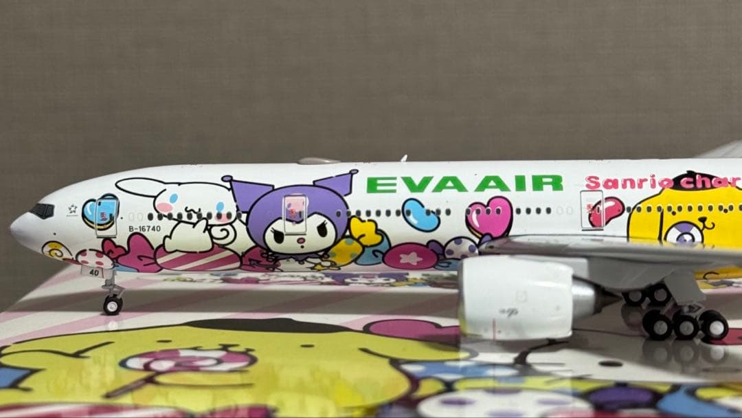 志*之様 NG EVA AIR エバー航空 B777-300ER ハローキティ