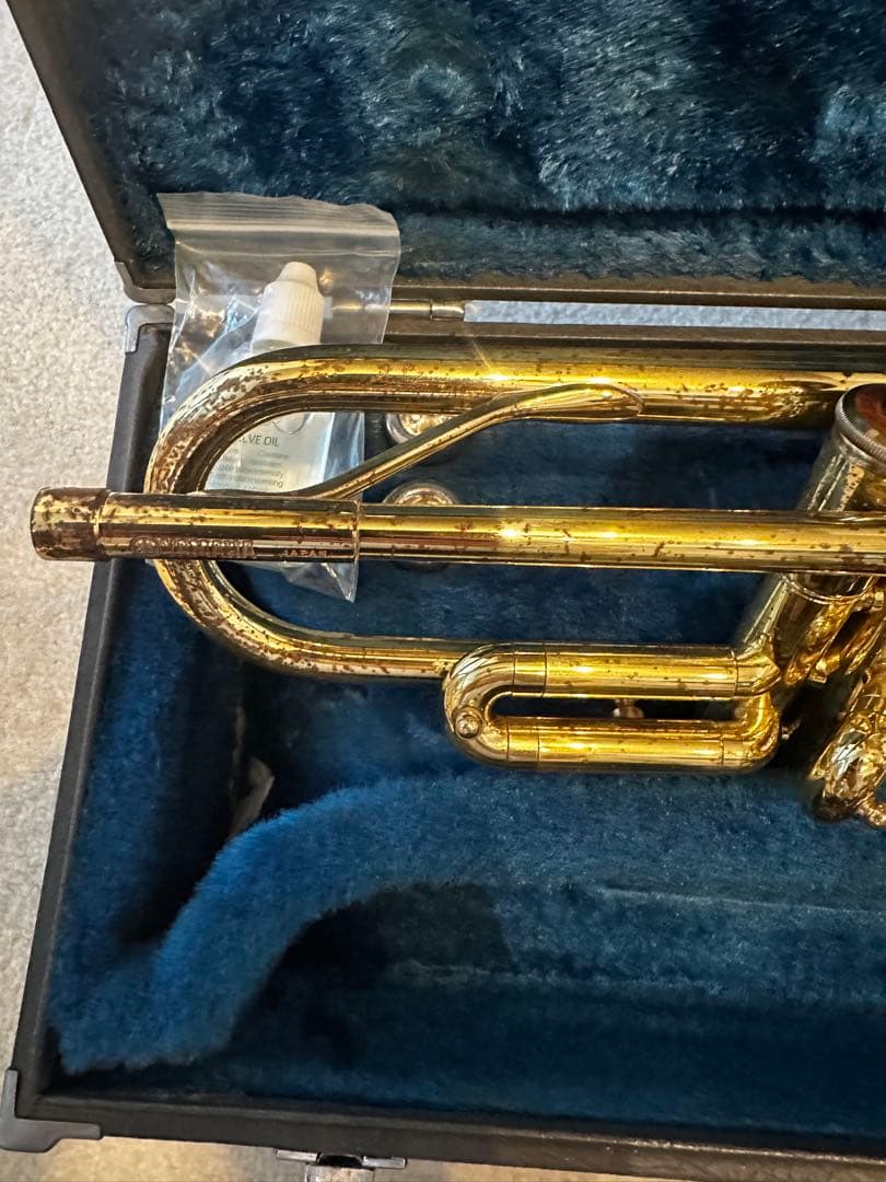 YAMAHA YTR-234 トランペット　マウスピース　ハードケース