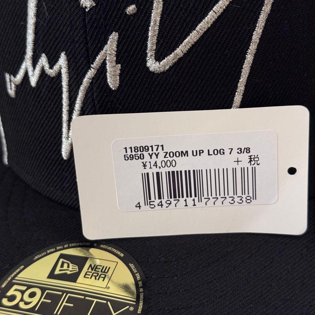 新品　ニューエラ　59fifty ヨウジヤマモト　ズームアップ　7 3/8