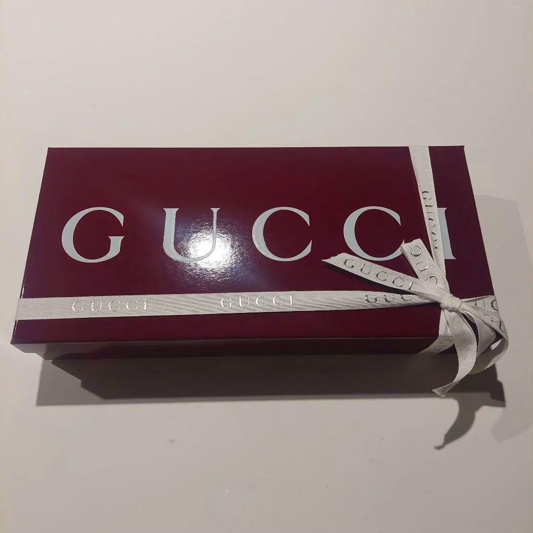 【新品】GUCCI GGロゴ マフラー ギフト チェック GG ウール 箱付き