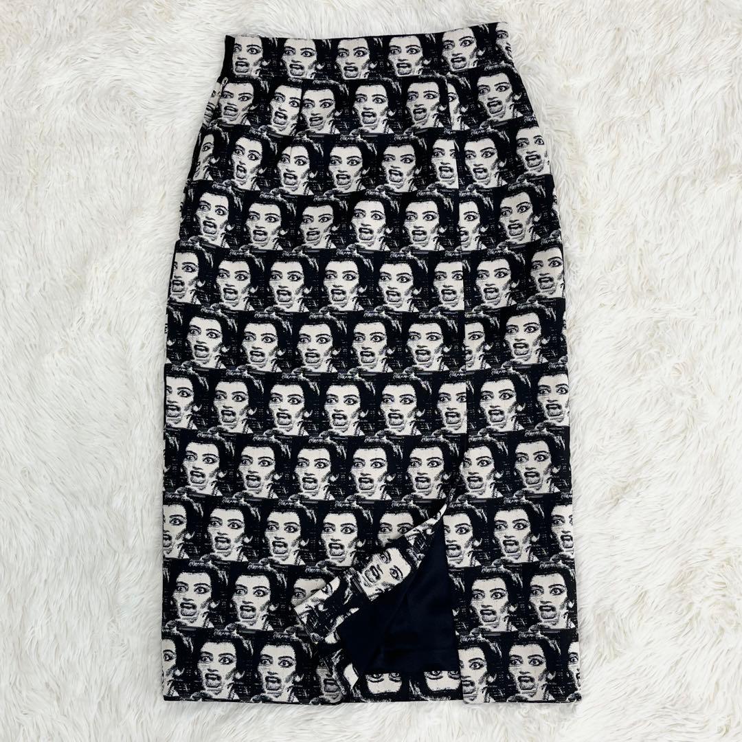 【美品】MARC JACOBS 16SS スカート マリアカラス 総柄 M