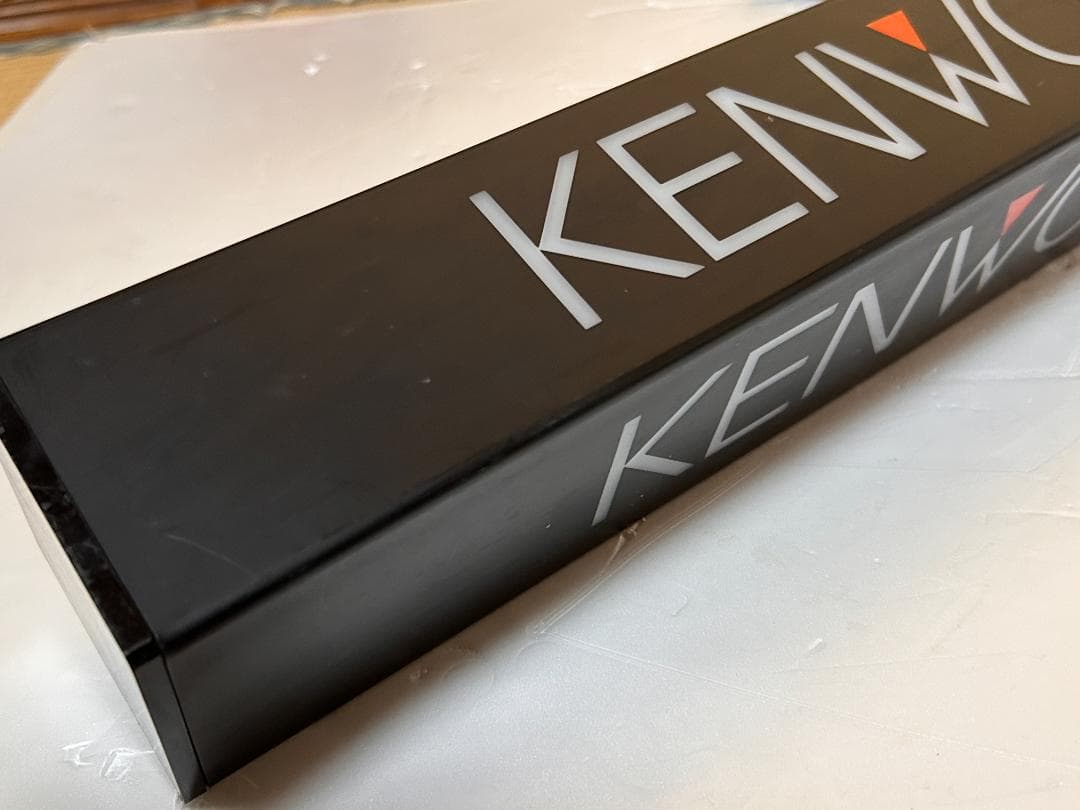 当時物　KENWOOD 　店頭ディスプレイライト　　現状
