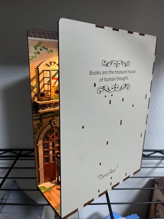 ブックエンド　ミニチュア　完成品