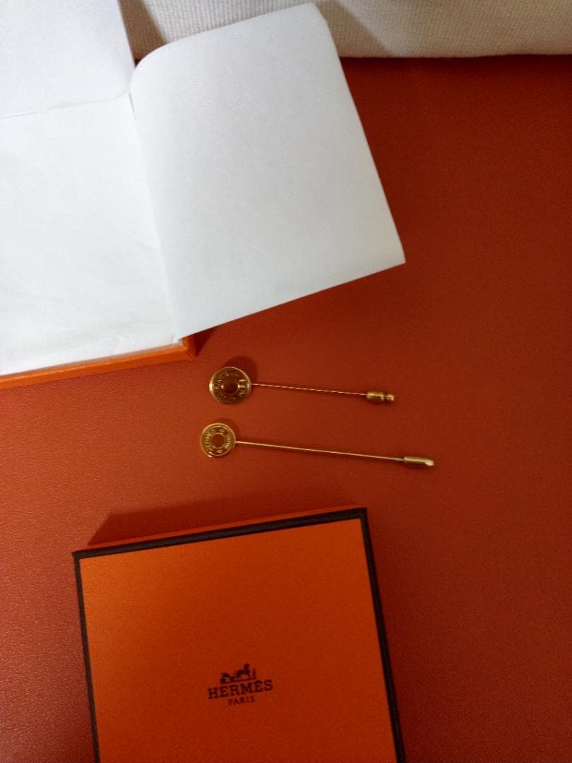 良品！　エルメス　セリエ　ハットピン