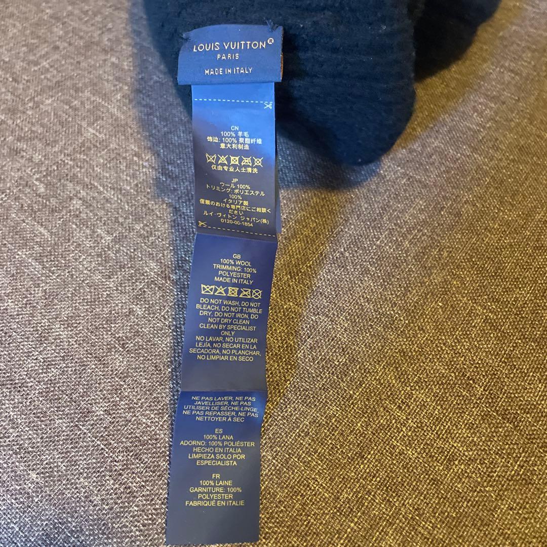 Louis Vuitton ブラック ニット帽