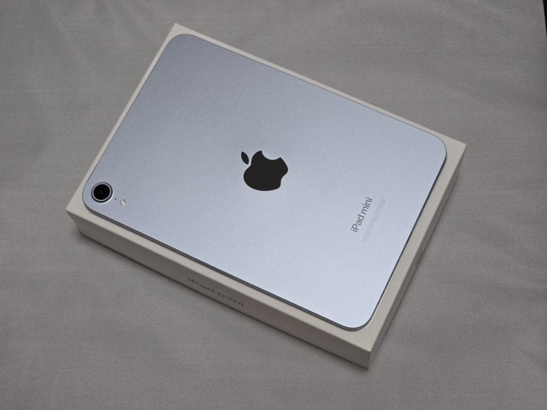 【超美品】iPad mini7 WiFi 128GB ブルー MXN73J/A