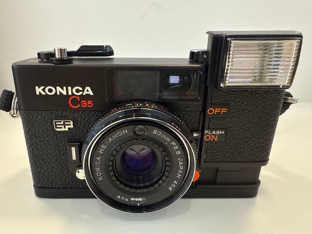 【超 美 品！】KONICA C35 EF フィルムカメラ