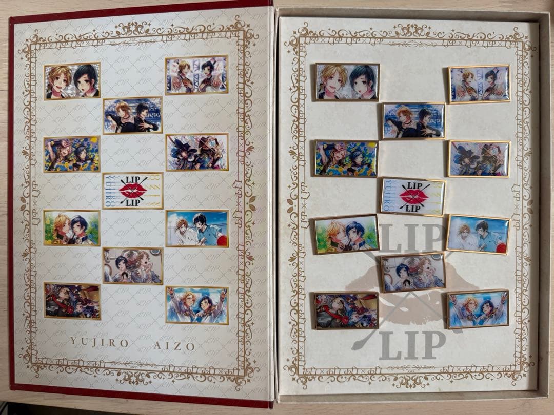 LIP×LIP プレミアムフレーム切手セット 郵便局 勇次郎 愛蔵※切手無し