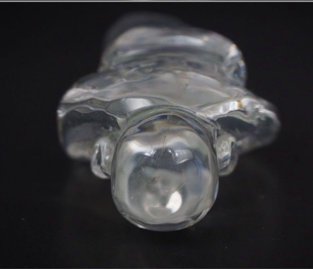 送料無料　透明感よい天然水晶　寿老人　高　7.5ｃｍ　重96ｇ　本物保証