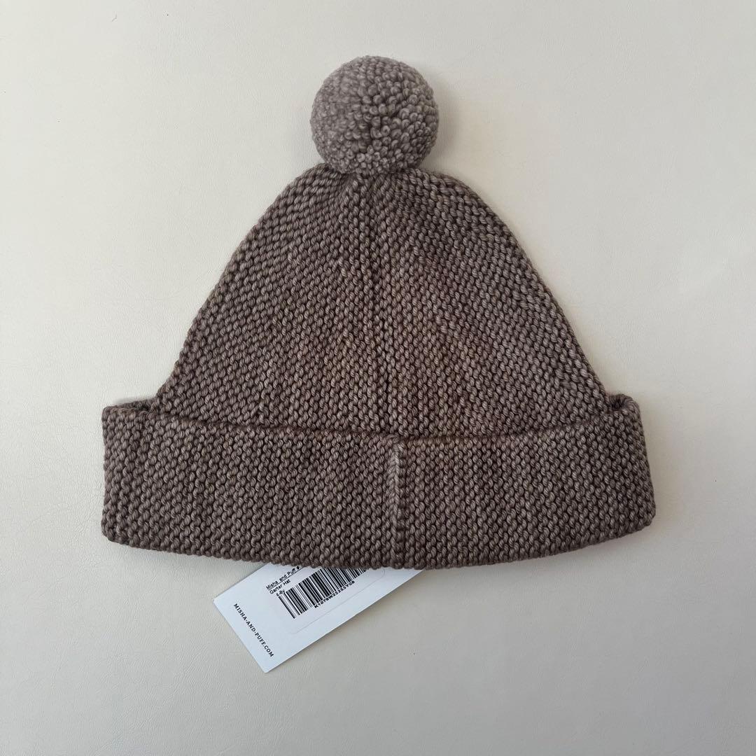 【新品未使用】misha&puff garter hat brut