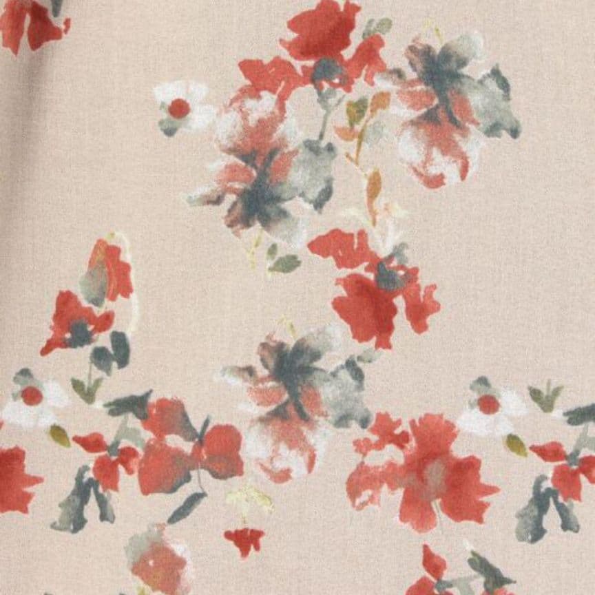 25300円　ビアズリー　水彩画　フラワー　パンツ　美品