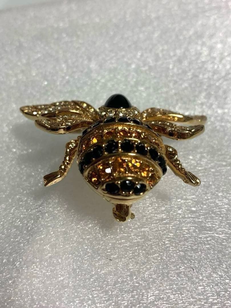 ☆CINER☆サイナーBeeブローチ きらきら大きな蜂アンティーク/ヴィンテージ