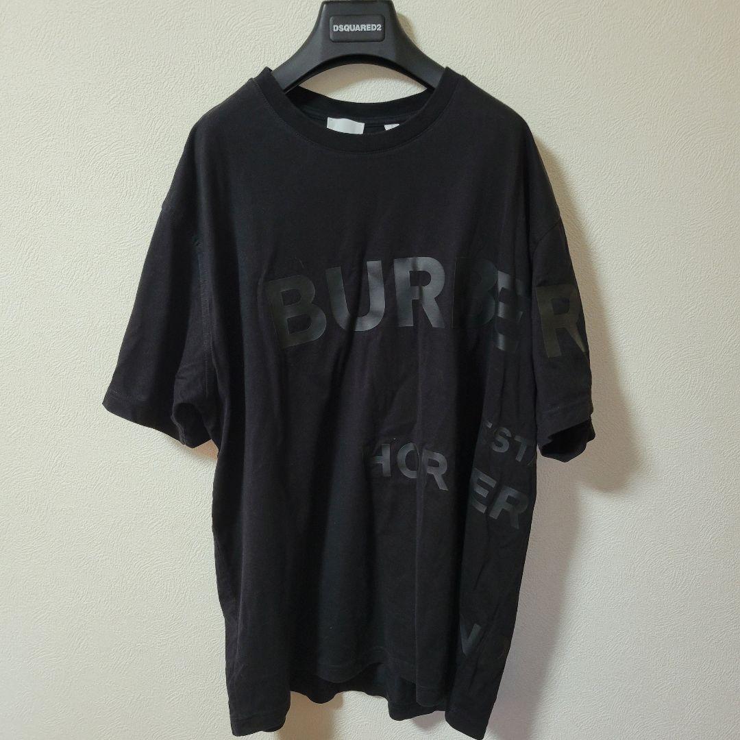 バーバリー ホースフェリー ブラック×ブラック S