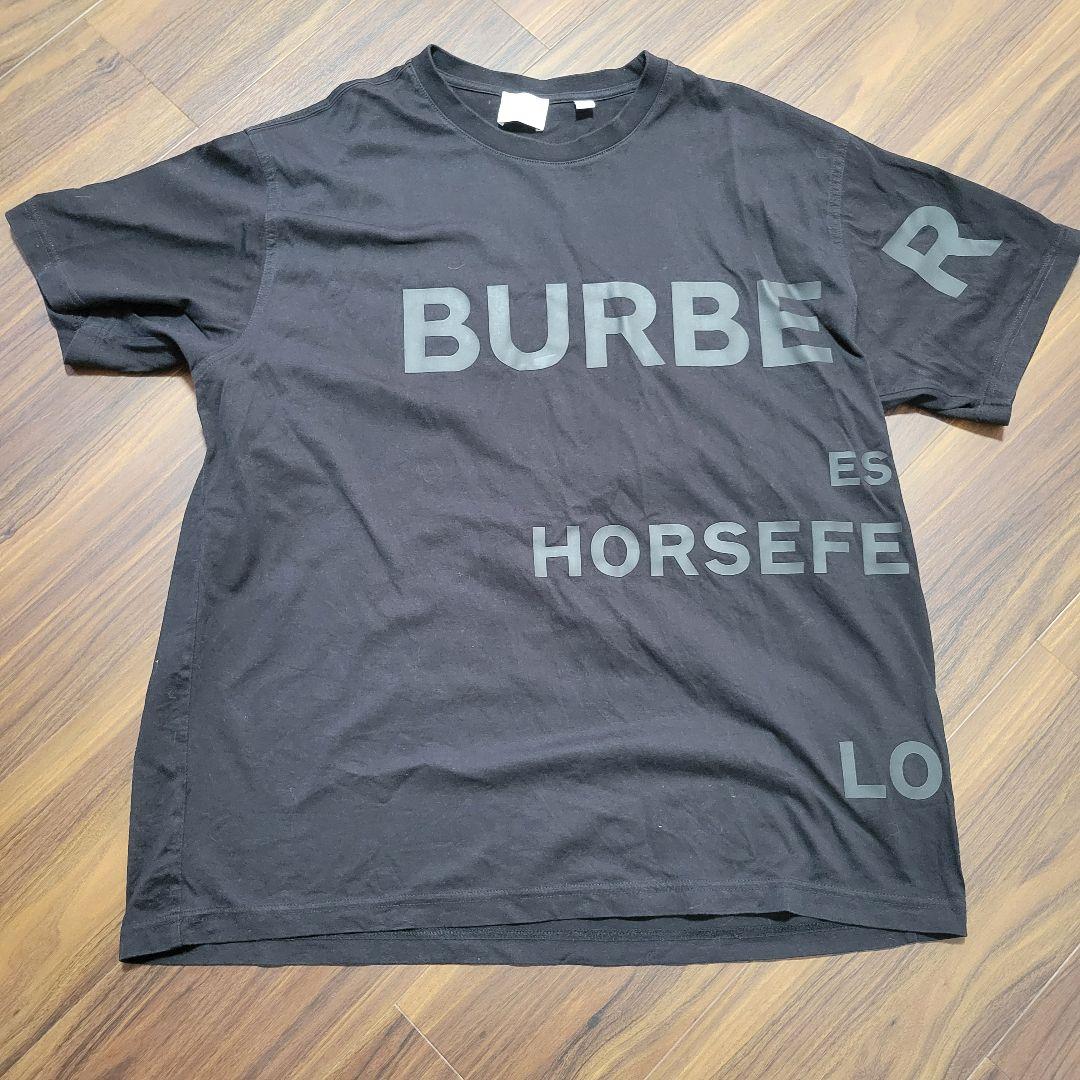 バーバリー ホースフェリー ブラック×ブラック S