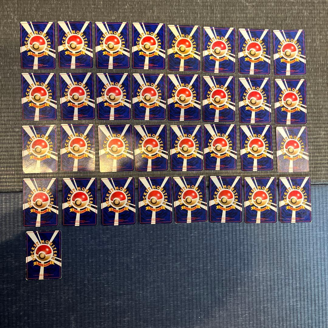 旧裏ポケモンカードまとめ売り　200枚以上　ルギア／ホウオウ／3犬／セレビィあり