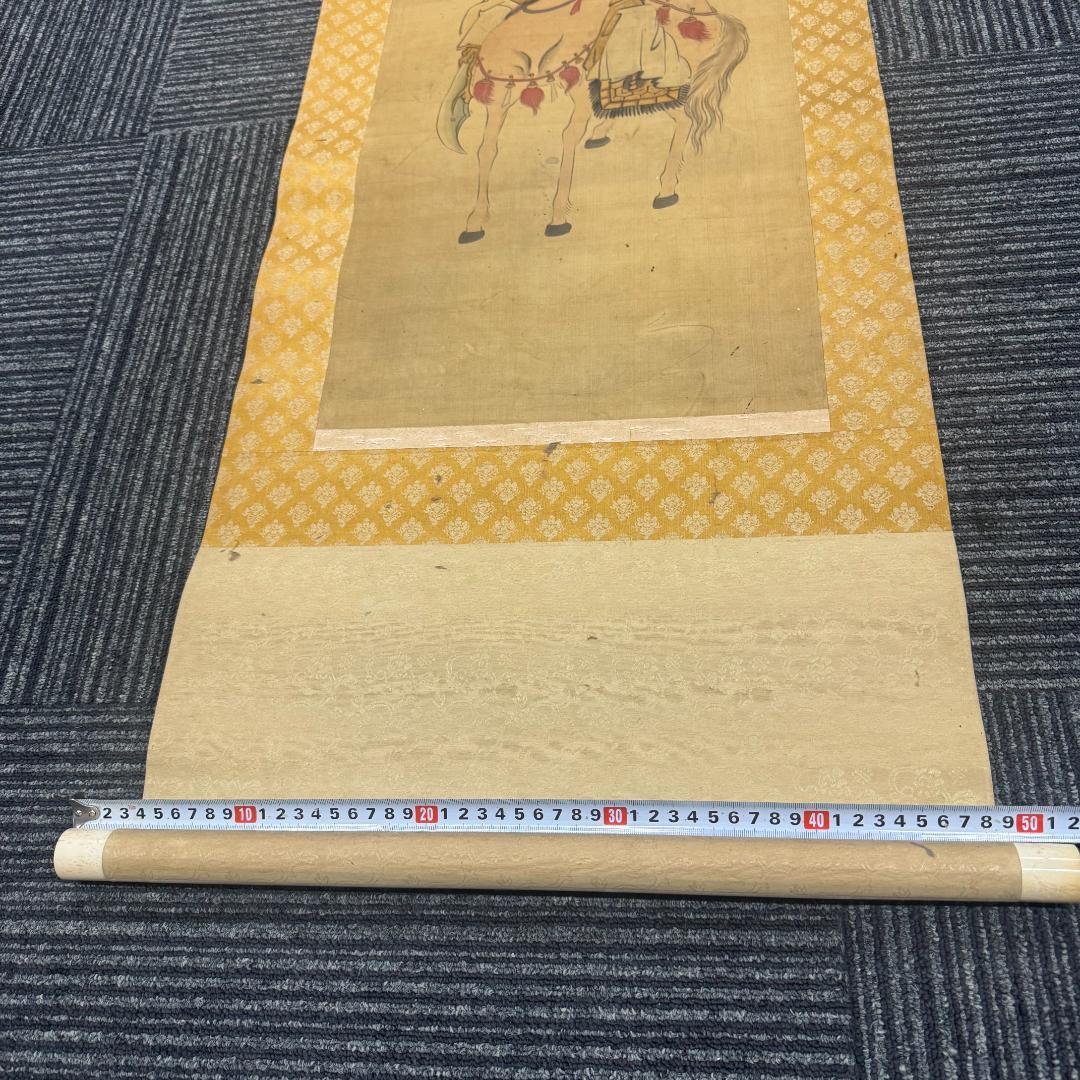 中国古美術 　掛け　軸 骨董品 現状品 旧蔵 時代物　肉筆