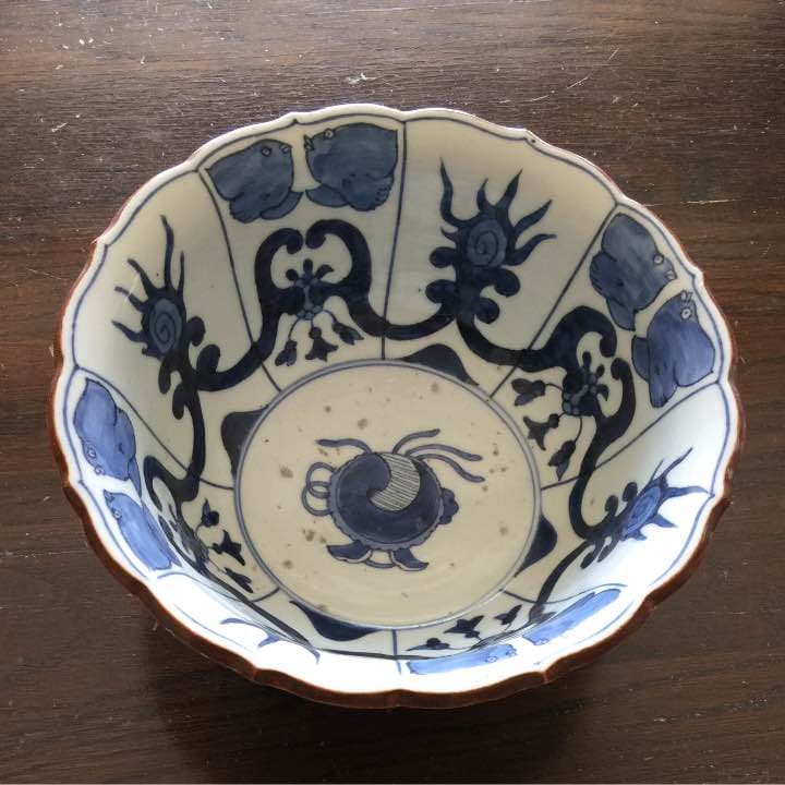 古伊万里 アンティーク 大明成化年製 大鉢 祝い鉢 食器