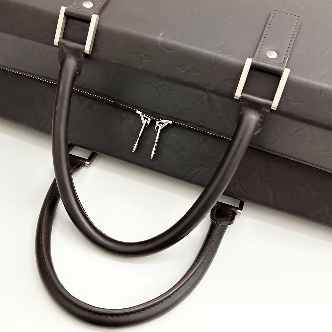 【極上美品】ルイヴィトン モノグラム リッキー グラセ ビジネス 旅行 大容量◎